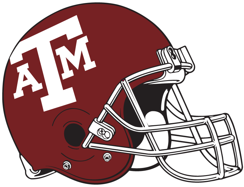 Texas A&M Aggies 1978-Pres Helmet Logo iron on transfers for clothing